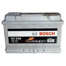 Автомобильный аккумулятор BOSCH S5008 6СТ-77Ah АзЕ 780A (EN) 0092S50080