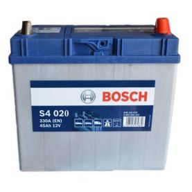 Автомобильный аккумулятор BOSCH S4020 6СТ-45Ah АзЕ ASIA 330A (EN) ТК 0092S40200