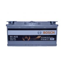 Автомобильный аккумулятор BOSCH AGM Start-Stop S5A15 6СТ-105Ah АзЕ 950A (EN) 0092S5A150