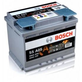 Автомобильный аккумулятор BOSCH AGM Start-Stop S6005 6СТ-60Ah АзЕ 680A (EN) 0092S60050
