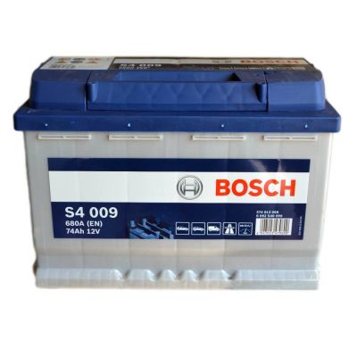 Автомобильный аккумулятор BOSCH S4009 6СТ-74Ah Аз 680A (EN) 0092S40090