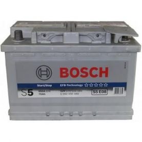 Автомобільний акумулятор BOSCH EFB S5E08 6СТ-70Ah АзЕ 650A (EN) 0092S5E080