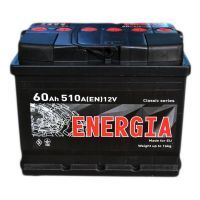 Автомобильный аккумулятор ENERGIA 6СТ-60Ah Аз 510A (EN)