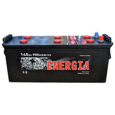Автомобильный аккумулятор ENERGIA Truck 6СТ-140Ah Аз 900A (EN)