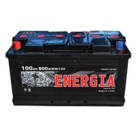 Автомобільний акумулятор ENERGIA 6СТ-100Ah Аз 800A (EN)