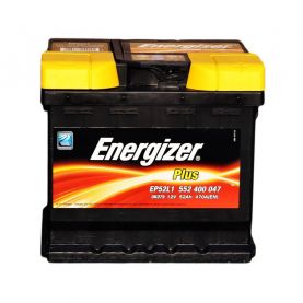 Автомобильный аккумулятор Energizer Plus 6СТ-52Ah АзЕ 470A (EN) 552400047