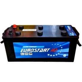 Автомобильный аккумулятор EUROSTART 6СТ-180Ah АзЕ 1100A (EN)