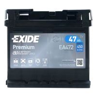 Автомобильный аккумулятор EXIDE Premium Carbon Boost 6СТ-47Ah АзЕ 450A (EN) EA472