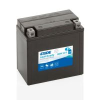 Мото акумулятор EXIDE Ready AGM 6СТ-9Ah Аз 12В 120А (EN) AGM12-9