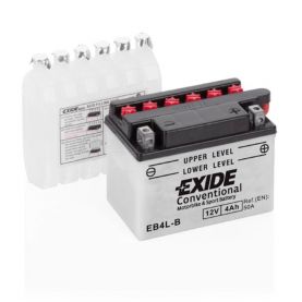 Мото аккумулятор EXIDE CONVENTIONAL 6СТ-4Ah АзЕ 12В 50А (EN) EB4L-B