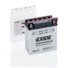 Мото аккумулятор EXIDE CONVENTIONAL 6СТ-5Ah АзЕ 12В 65А (EN) EB5L-B