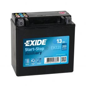 Мото аккумулятор EXIDE Start-Stop Auxiliary 6СТ-13Ah Аз 12В 200А (EN) EK131