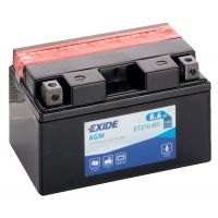 Мото акумулятор EXIDE AGM 6СТ-8,6Ah Аз 12В 145А (EN) ETZ10-BS