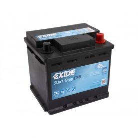 Автомобильный аккумулятор EXIDE Start-Stop EFB 6СТ-55Ah АзЕ 540A (EN) EL550
