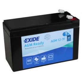 Мото аккумулятор EXIDE Ready AGM 6СТ-7Ah Аз 12В 85А (EN) AGM12-7F