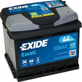Автомобильный аккумулятор EXIDE Excell 6СТ-44Ah АзЕ 420A (EN) EB442