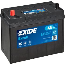 Автомобільний акумулятор EXIDE Excell 6СТ-45Ah Аз ASIA 330A (EN) EB457