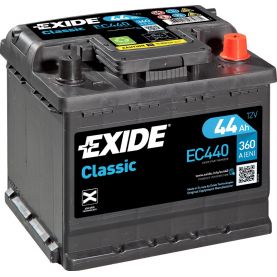 Автомобильный аккумулятор EXIDE Classic 6СТ-44Ah АзЕ 360A (EN) EC440