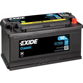 Автомобильный аккумулятор EXIDE Classic 6СТ-90Ah АзЕ 720A (EN) EC900