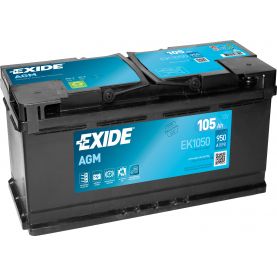 Автомобильный аккумулятор EXIDE Start-Stop AGM 6СТ-105Ah АзЕ 950A (EN) EK1050