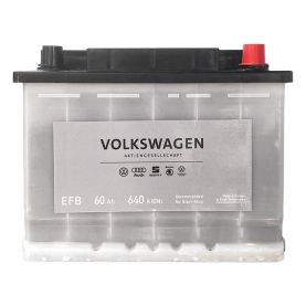 Автомобільний акумулятор EXIDE EFB 6СТ-60Ah АзЕ 640А (EN) orignal for VW 000915105FB