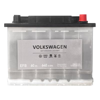 Автомобільний акумулятор EXIDE EFB 6СТ-60Ah АзЕ 640А (EN) orignal for VW 000915105FB