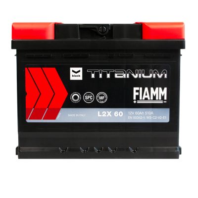 Автомобільний акумулятор FIAMM Titanium Black 6СТ-60Ah Аз 510A 7905179