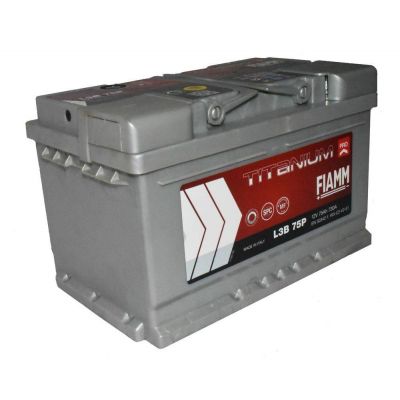 Автомобильный аккумулятор FIAMM Titanium Pro 6СТ-75Ah Аз 730A (EN) 7905156