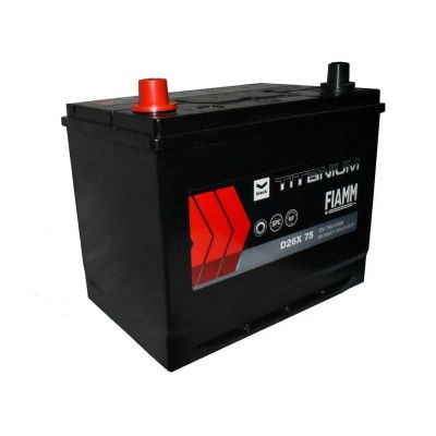 Автомобільний акумулятор FIAMM Titanium Black 6СТ-75Ah Аз Asia 640A (EN) 7905189