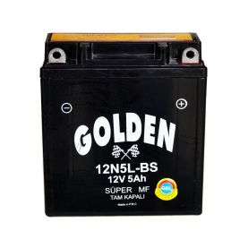 Акумулятор мото GOLDEN 12V, 6.5Ah MF (12N6.5L-BS)