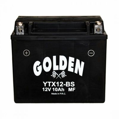 Аккумулятор мото GOLDEN 12V, 10Ah MF (YTX12-BS)