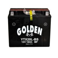 Аккумулятор мото GOLDEN 12V, 18Ah (YTX20L-BS)