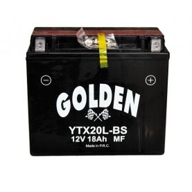 Акумулятор мото GOLDEN 12V, 18Ah (YTX20L-BS)