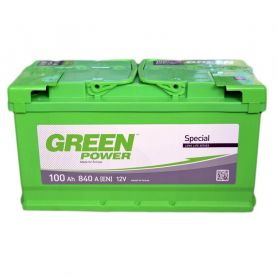 Автомобільний акумулятор GREEN POWER 6СТ-100Ah АзЕ 840A (EN) Автомобільний акумулятор GREEN POWER 6СТ-100Ah АзЕ 840A (EN)