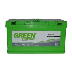 Автомобільний акумулятор GREEN POWER 6СТ-90Ah АзЕ 720A (EN)