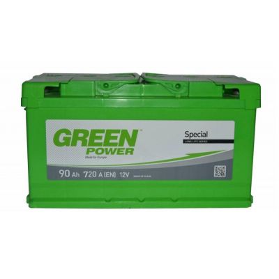 Автомобильный аккумулятор GREEN POWER 6СТ-90Ah Аз 720A (EN)