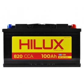 Автомобільний акумулятор HILUX Black (L5) 100Ah 820A R+