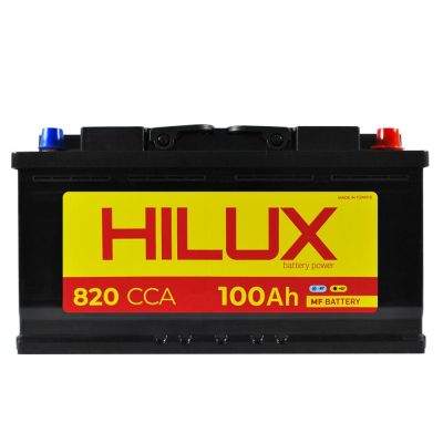 Автомобільний акумулятор HILUX Black (L5) 100Ah 820A R+