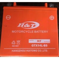 Аккумулятор мото H&T AGM 12V,14Ah, (GTX14L-BS)
