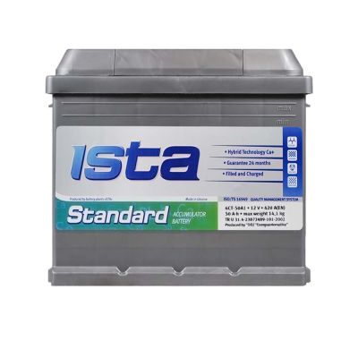 Автомобільний акумулятор ISTA Standard 6СТ-50Аh АзЕ 420А 5500304209-1