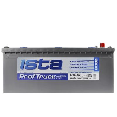 Автомобильный аккумулятор ISTA Pr. Truck 6СТ-140Аh Аз 850А 5500304209-3