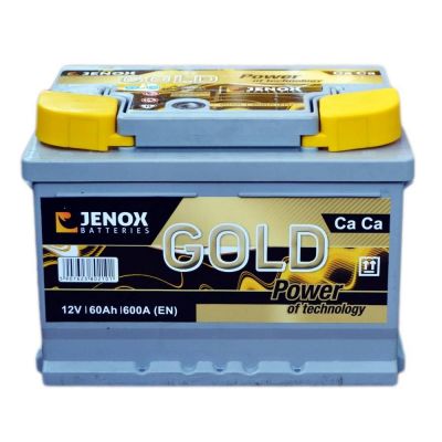 Автомобильный аккумулятор JENOX Gold 6СТ-60Ah АзЕ 600A (EN) R056622ZN