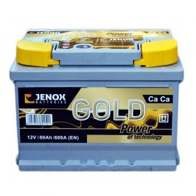 Автомобильный аккумулятор JENOX Gold 6СТ-60Ah Аз 600A (EN) R056623ZN
