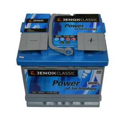 Автомобільний акумулятор JENOX Classic 6СТ-50Ah АзЕ 410A (EN) R045620AC