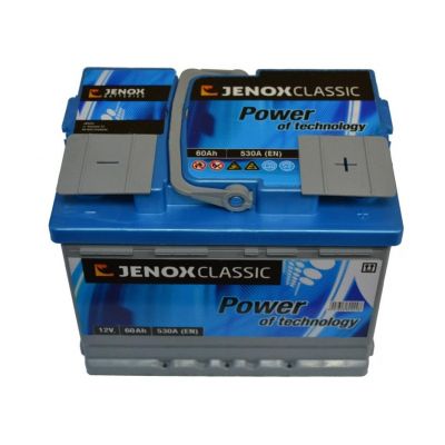Автомобільний акумулятор JENOX Classic 6СТ-60Ah АзЕ 530A (EN) R055614AC