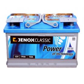 Автомобильный аккумулятор JENOX Classic 6СТ-77Ah АзЕ 720A (EN) R074616AC