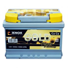 Автомобільний акумулятор JENOX Gold 6СТ-65Ah Аз 650A (EN) R063623ZN 2016