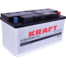 Автомобільний акумулятор KRAFT 6СТ-100Ah АзЕ 1000A (EN)