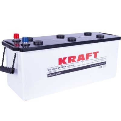 Автомобільний акумулятор KRAFT 6СТ-145Ah Аз 900A (EN)