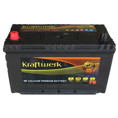 Автомобильный аккумулятор KRAFTWERK 6СТ-105Ah Аз ASIA 850A (EN) 125D31R